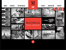 Tablet Screenshot of mastheadmedia.com